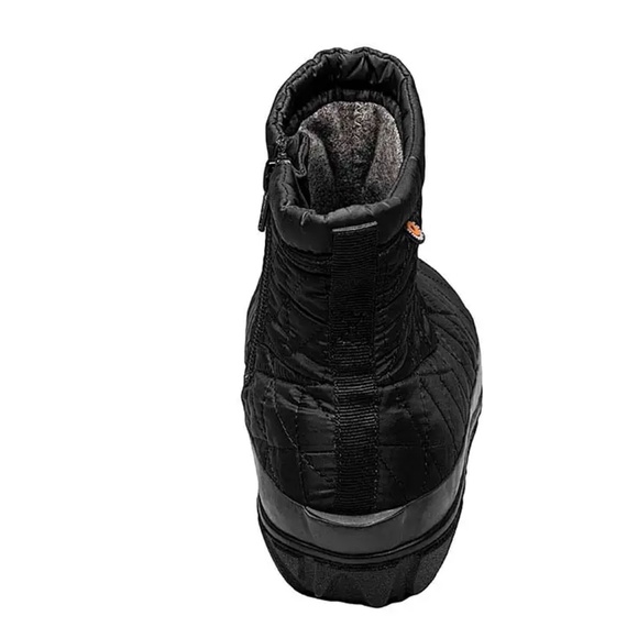 BOGS Black Snowy II Short Quilted Waterproof Boots Womens 10 NEW - Picture 7 of 13